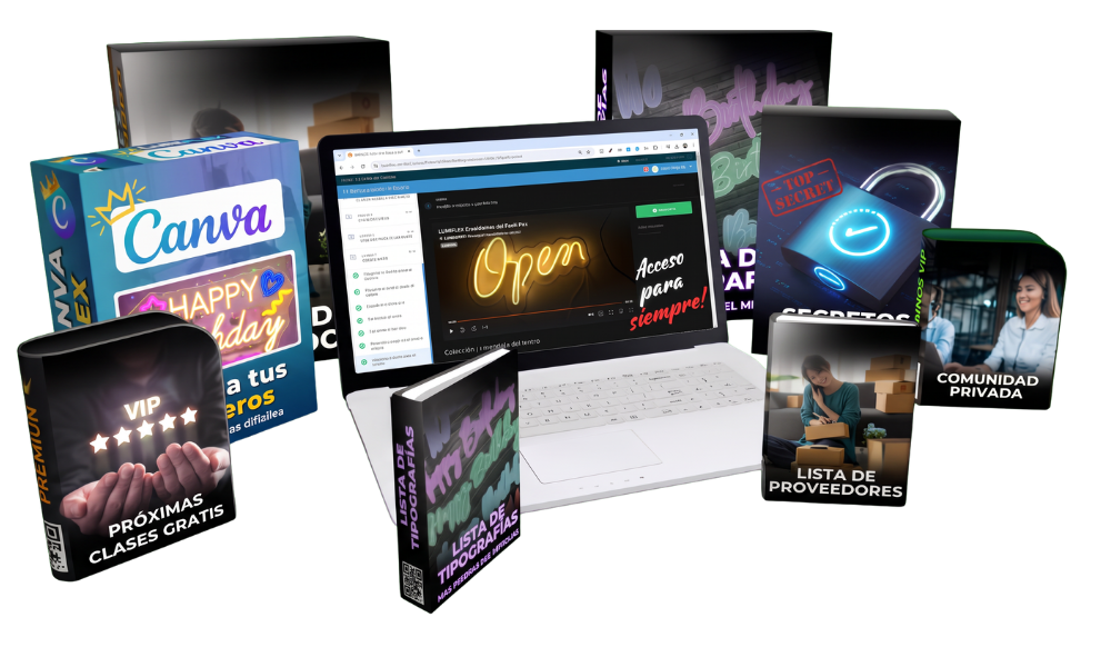 Resumen de bonos y programa completo Neón Flex 1G